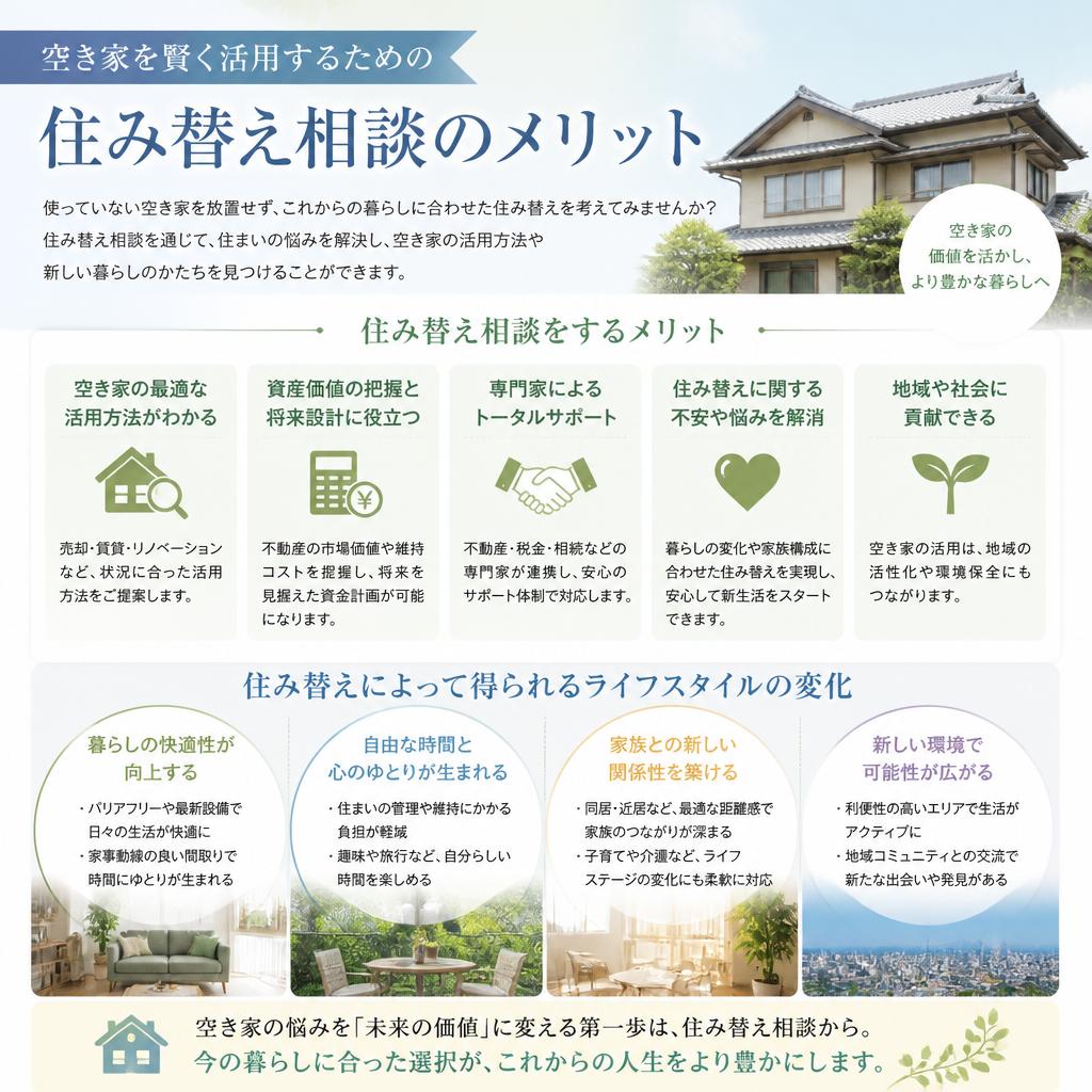 住み替え相談のメリット