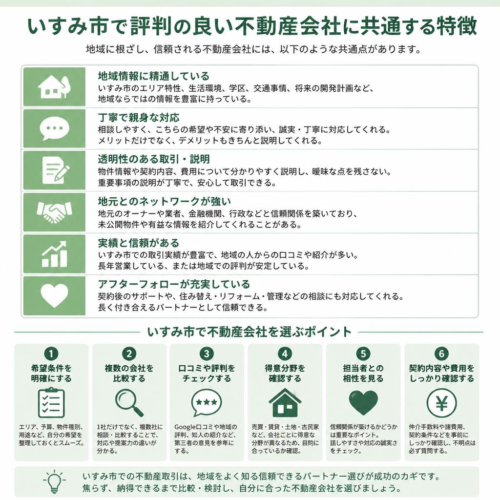 評判の良い不動産会社の特徴