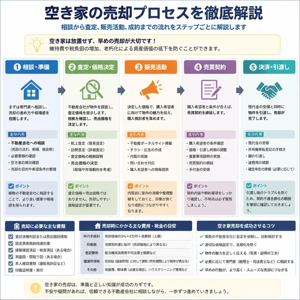 売却手続きの流れ