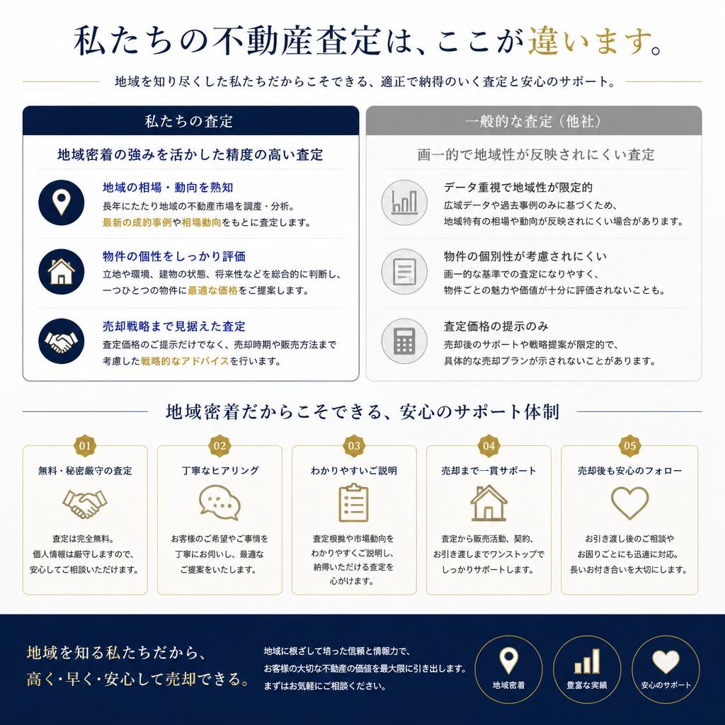 4. 当社の査定の特徴