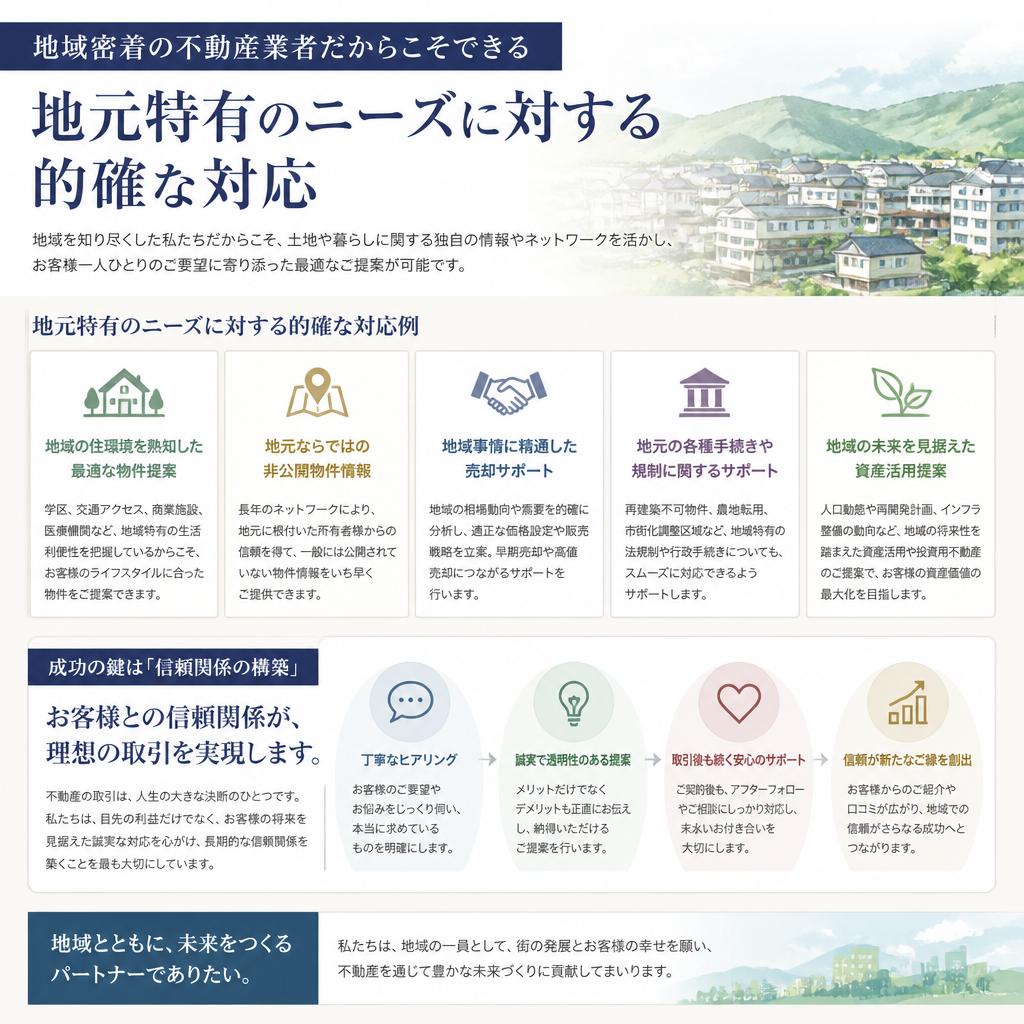 地域密着型サービスの強み