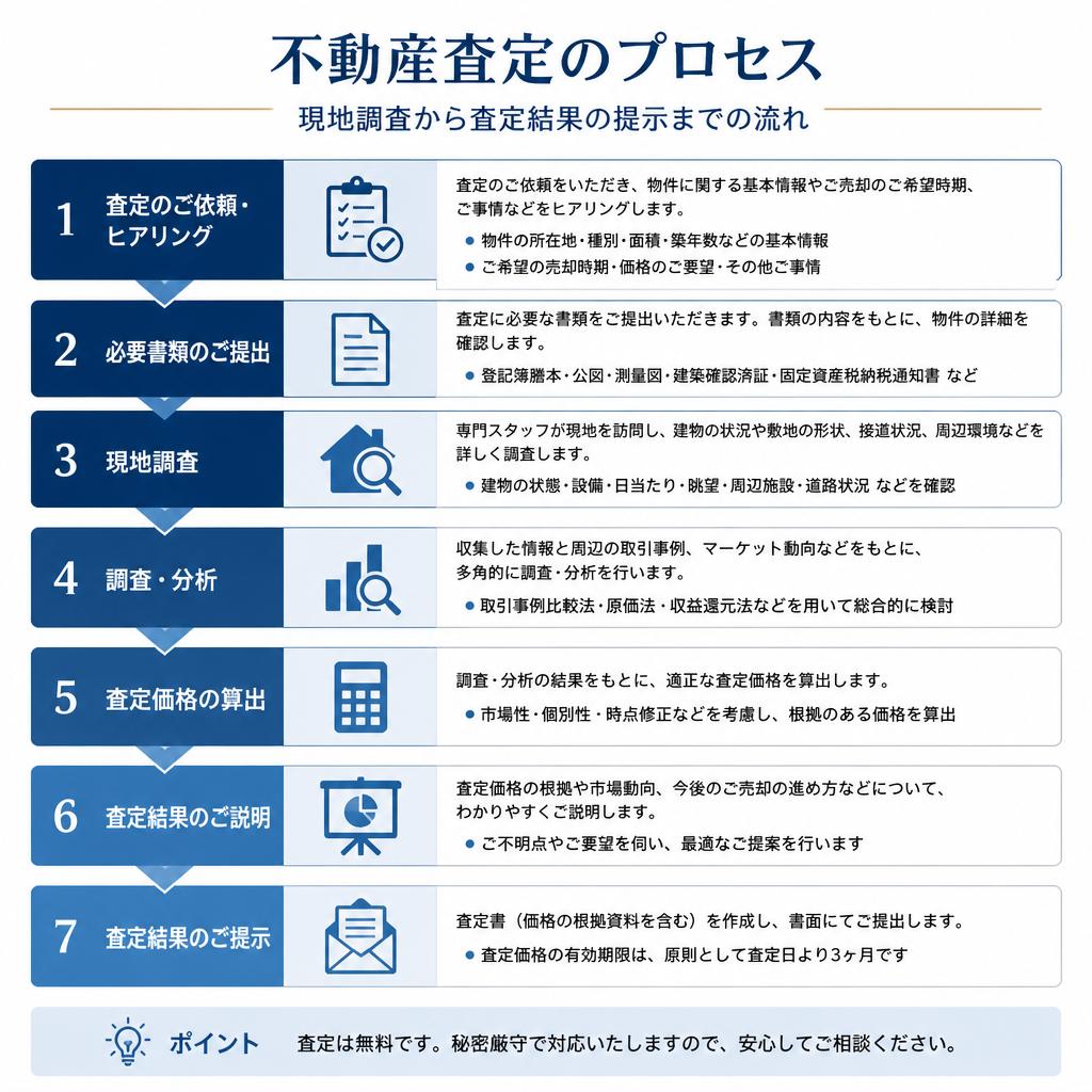 5. 不動産査定の流れ