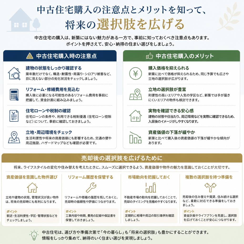 4. 中古住宅との比較とメリット