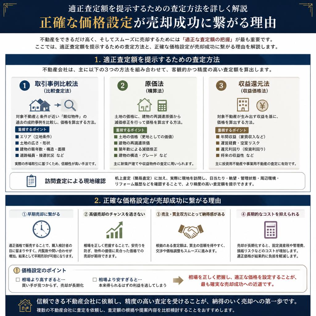 5. 不動産査定の方法とポイント